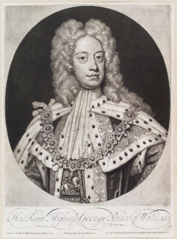King george ii when prince of wales npg d11638
