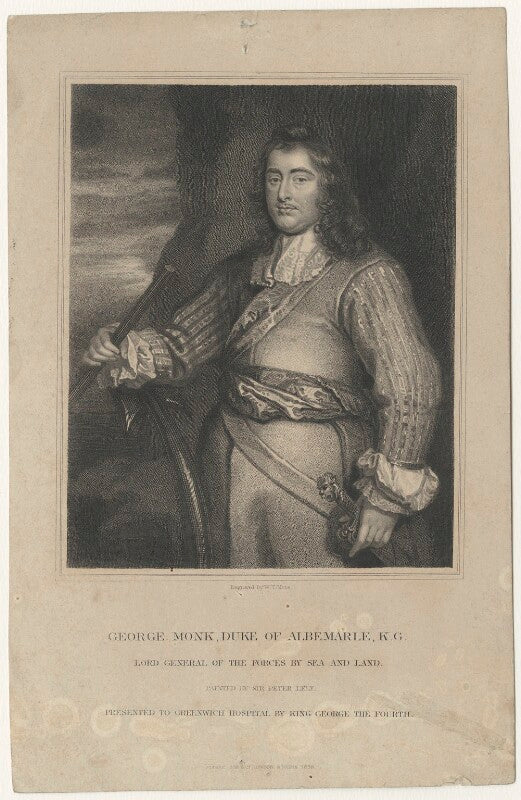 George monck, 1st duke of albemarle npg d29384