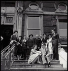 The Wedding of Annabel Ruth Pagel (née Tuby) and Bernard Ephraim Julius Pagel (group including Mitha Tuby) NPG x135521