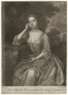 Frances Carteret (née Worsley), Lady Carteret NPG D32717