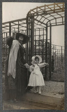 Lady Ottoline Morrell; Julian Vinogradoff (née Morrell) NPG Ax140111