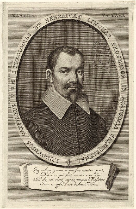 Louis cappel (ludovicus capellus) npg d26264