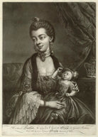 Charlotte of Mecklenburg-Strelitz; King George IV when Prince of Wales NPG D33075