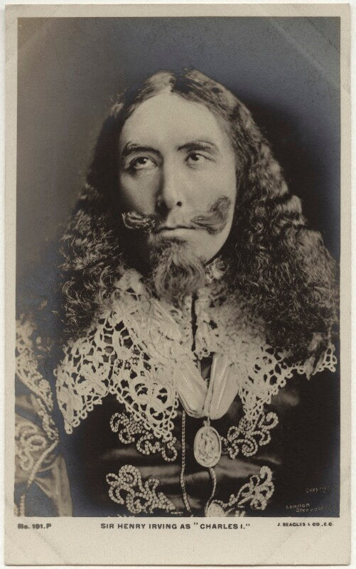 Sir henry irving as 'king charles i' npg x160516