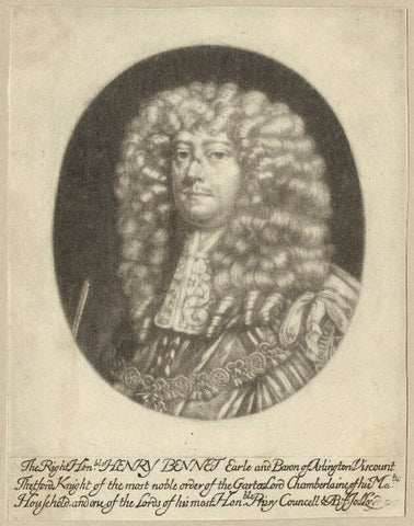 Henry Bennet, 1st Earl of Arlington NPG D29367