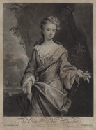 Lucy Manners (née Sherard), Duchess of Rutland ('The Honble: Mrs. Sherard.') NPG D31335