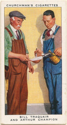 Bill Traquair; Arthur Champion NPG D49187