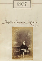 Master Vernon Mellor NPG Ax59695