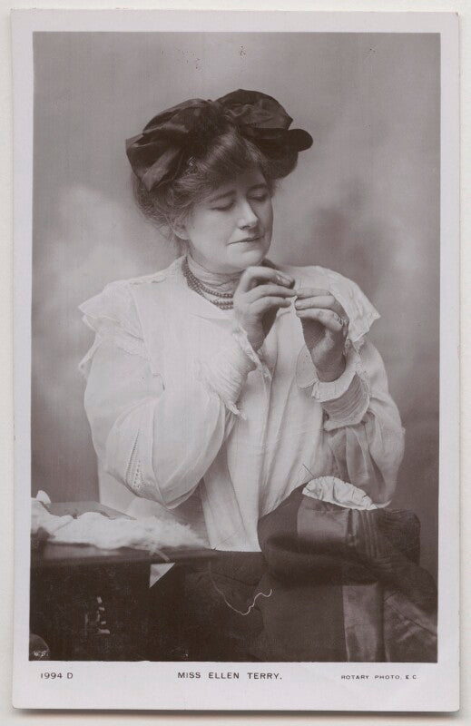 Ellen terry as lady cecily waynflete in 'captain brassbound's conversion' npg x197929
