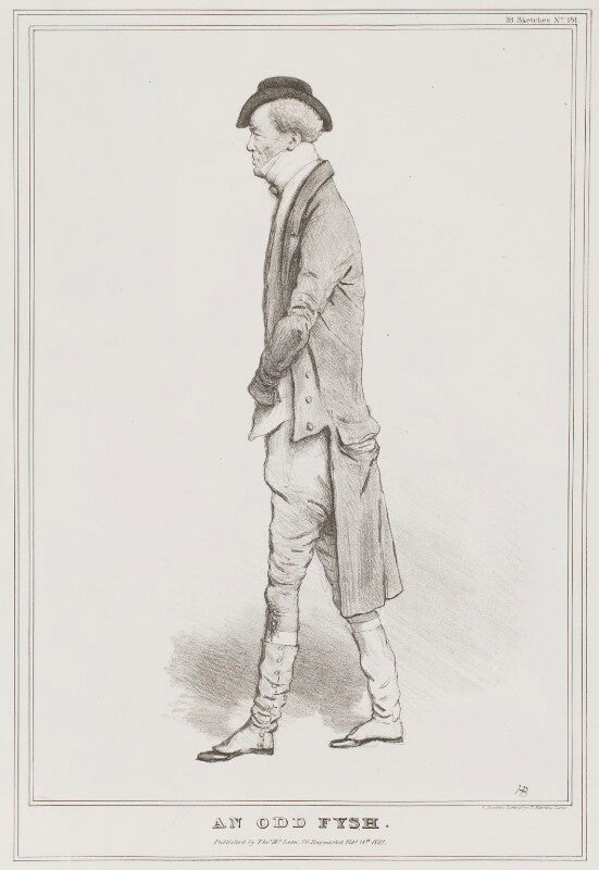 Charles fyshe palmer ('an odd fysh') npg d41116