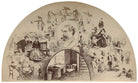 Charles Dickens, his characters and the empty chair NPG x135439