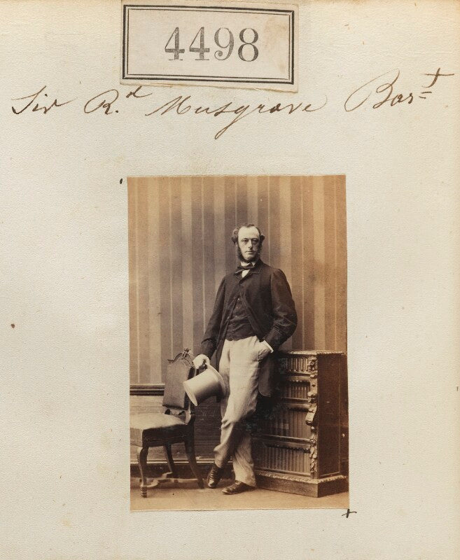 Sir richard musgrave, 4th bt npg ax54510