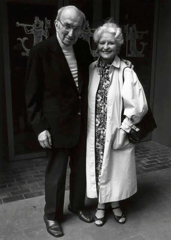 Bernard miles; josephine wilson npg x35113