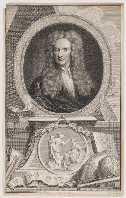Sir isaac newton npg d38741