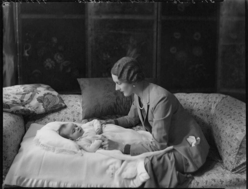 (merilyn) mary thorold (née reynolds); (eleanor) constance (née holford), lady reynolds npg x151357