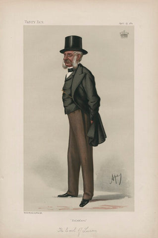 George Charles Bingham, 3rd Earl of Lucan ('Statesmen. No. 358.') NPG D44009