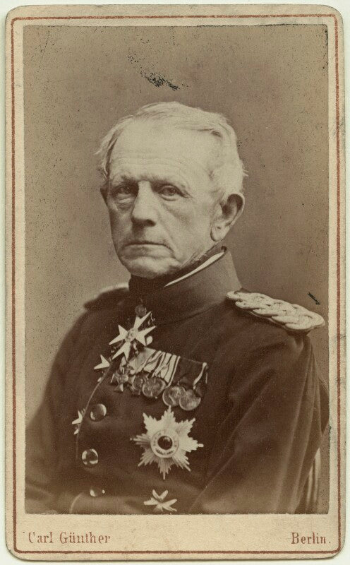 Helmuth karl bernhard von moltke, count von moltke npg x74309