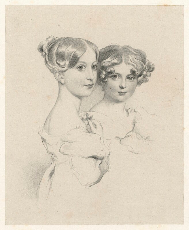Two unknown girls npg d21788