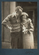 Frank O'Connor; Signe Hackett (née Toksvig) NPG Ax144070