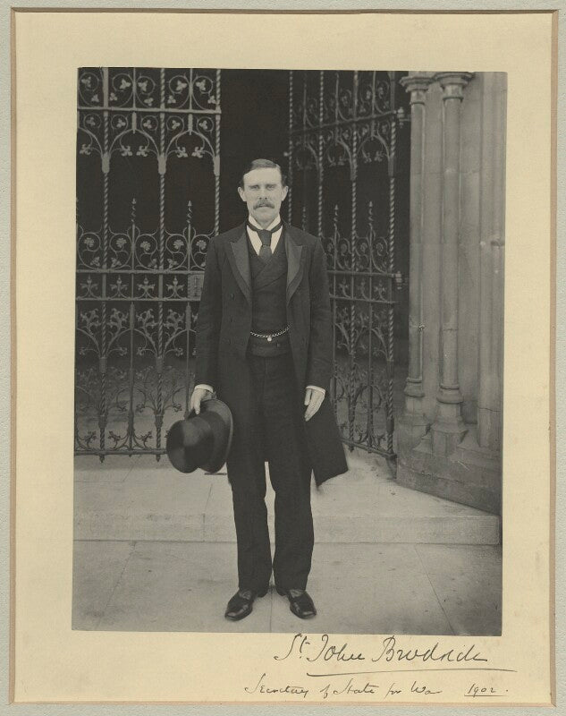 (william) st john fremantle brodrick, 1st earl of midleton npg x32517