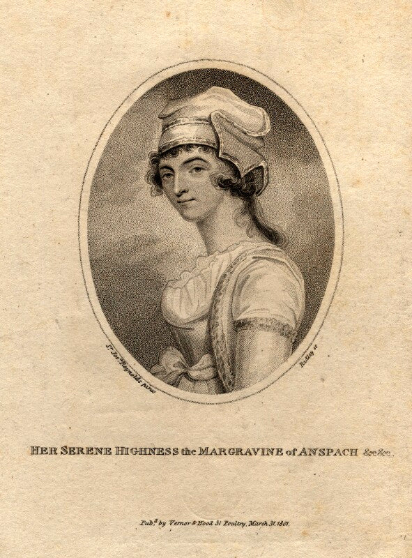 Elizabeth craven (née berkeley), margravine of brandenburg ansbach bayreuth npg d987