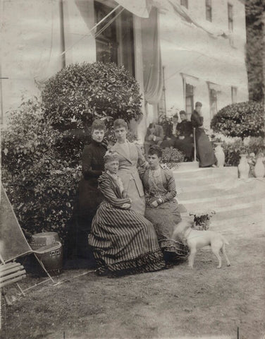 Alexandra of Denmark with her mother and sister NPG x136649