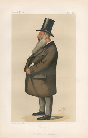 Samuel Montagu, 1st Baron Swaythling ('Statesmen. No. 505.') NPG D44304