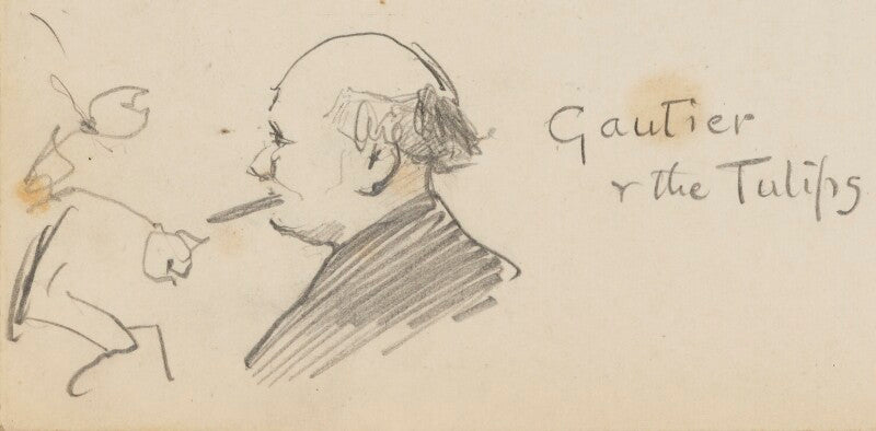 Louis gautier; 'gautier and the tulips' npg d43224b