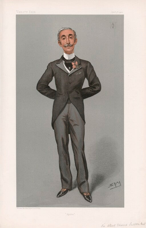 Sir edward albert sassoon, 2nd bt ('statesmen. no. 717.') npg d44998