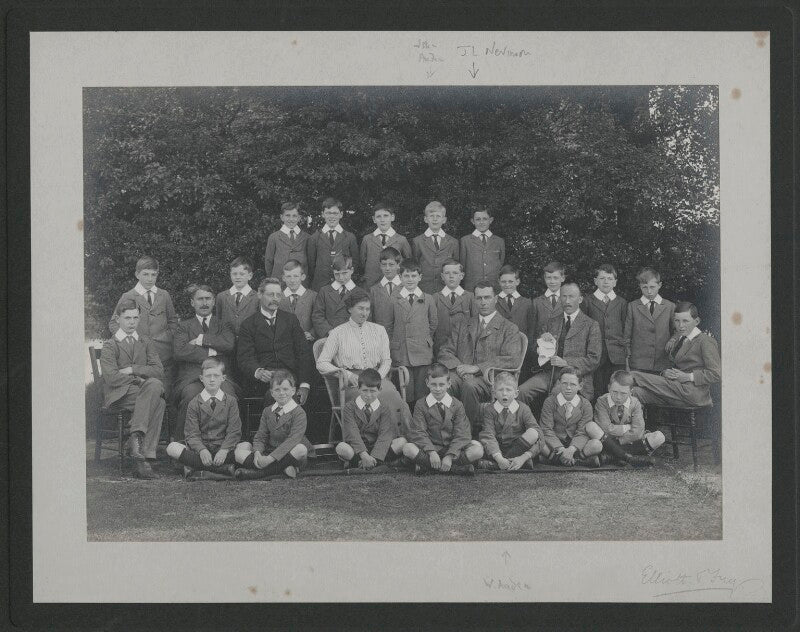 School photograph including john bicknell auden; john lea nevinson and w.h. auden npg x25119
