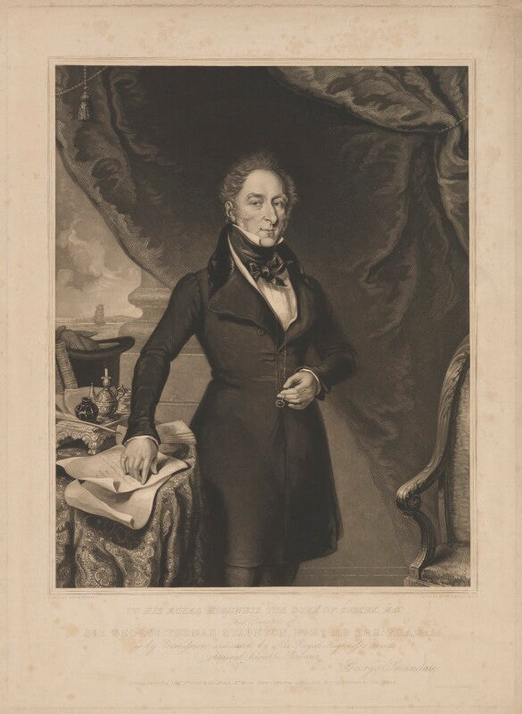 Sir george thomas staunton, 2nd bt npg d41884