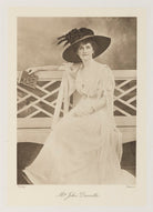 Violet Anne Blanche Dunville (née Lambart) NPG Ax161347