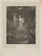 Isabella Paton as the White Maid of Avenel NPG D39563