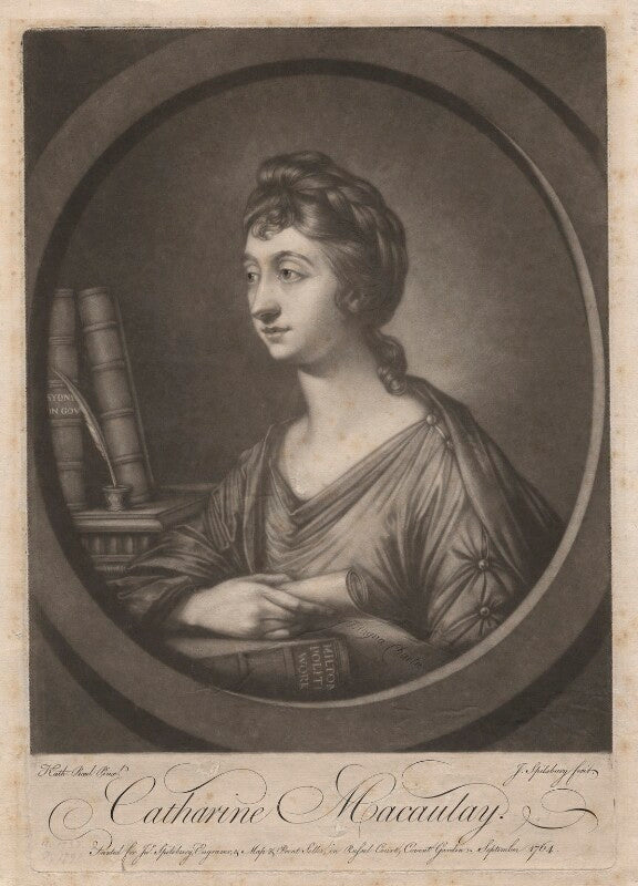 Catharine macaulay (née sawbridge) npg d3648