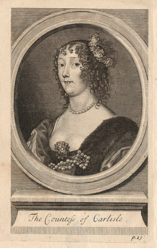 Lucy hay (née percy), countess of carlisle npg d18326