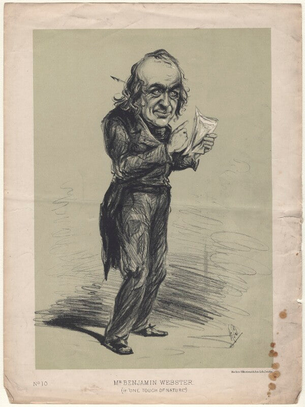 Benjamin nottingham webster as penn holder in 'one touch of nature' npg d4718