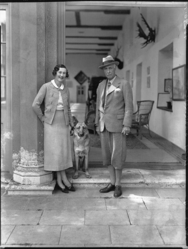 Anne sackville west (née meredith), lady sackville; charles sackville west, 4th baron sackville npg x34423