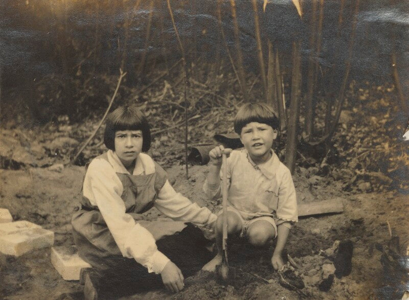 Janie bussy; christopher strachey npg ax160868