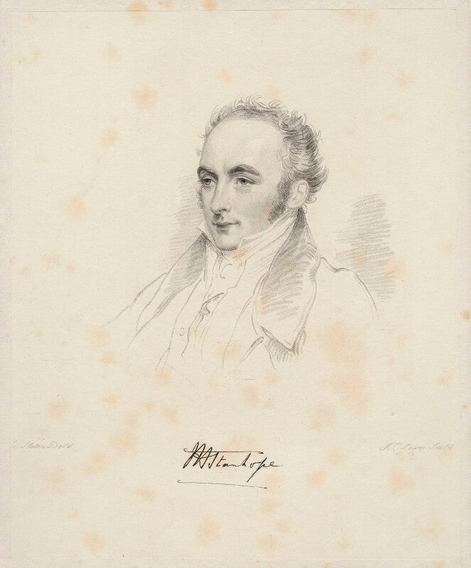 James hamilton stanhope npg d20616