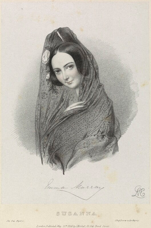 Emma murray as susanna in 'the two figaros' npg d22091