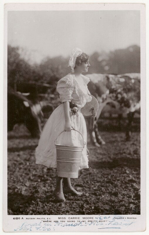 Carrie moore ("where are you going to my pretty maid?") npg x201172