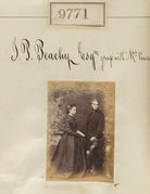 Ellen Peachey; James Pearse Peachey NPG Ax59502
