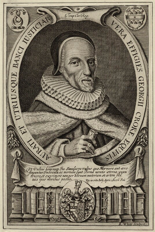 Sir george croke npg d26958