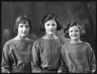 Mary Lilian Manningham-Buller (née Lindsay); Katharine Constance Nicholson (née Lindsay); Barbara Hurst (née Lindsay) NPG x123042