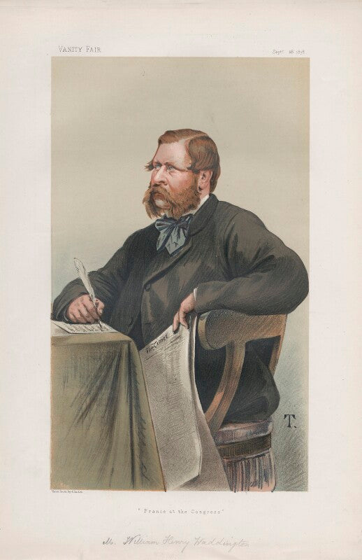 William henry waddington ('statesmen. no. 284.') npg d43869