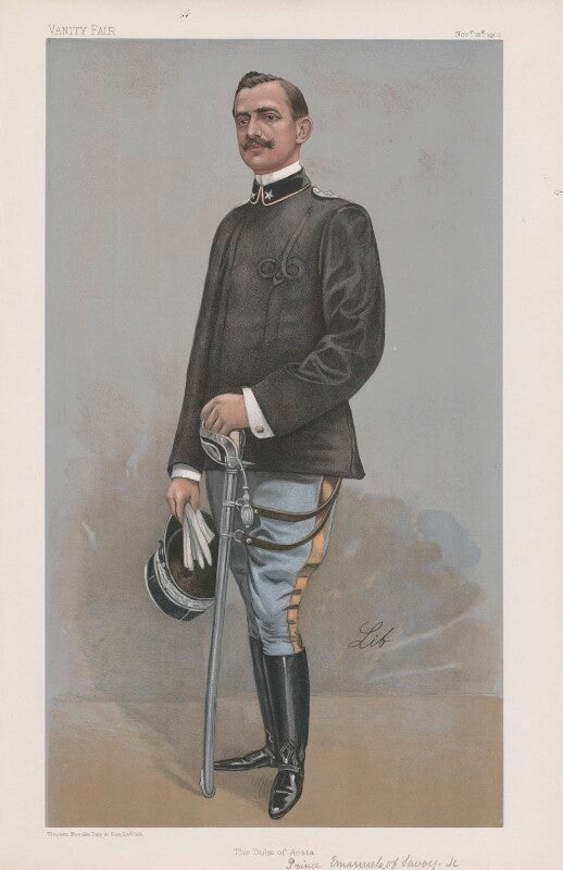 Prince emanuele filiberto of savoy aosta, 2nd duke of aosta ('princes. no. 28. "the duke of aosta"') npg d45196