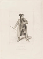 John Emery as Dandie Dinmont in Terry's 'Guy Mannering' NPG D36179