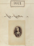 Miss Martin NPG Ax59639