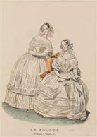 Dinner and evening dresses, September 1841 NPG D47881
