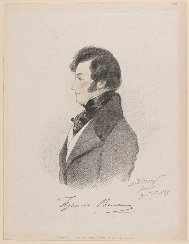 (william grattan) tyrone power npg d46236